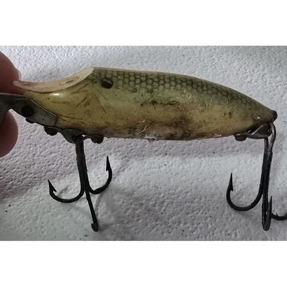Vintage HEDDON RIVER RUNT SPOOK FLOAT Fishing Lure‎